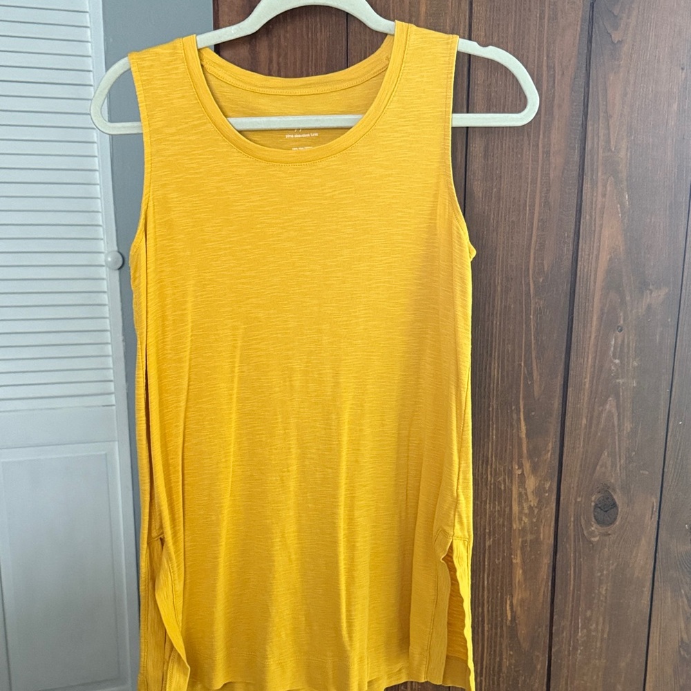 J. Jill Vibrant Yellow Tank Top